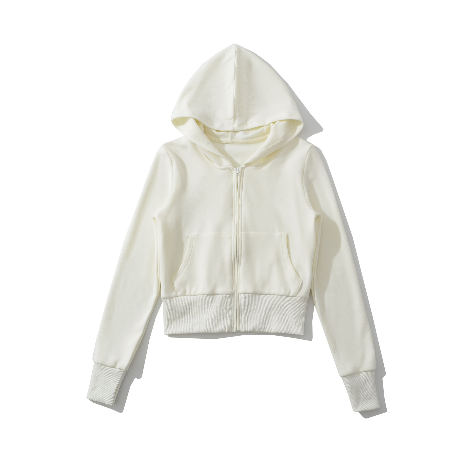 パステルカラーのフード付きパーカー、柔らかな起毛生地とカンガ - Women Formal Wear Types のレビューと価格