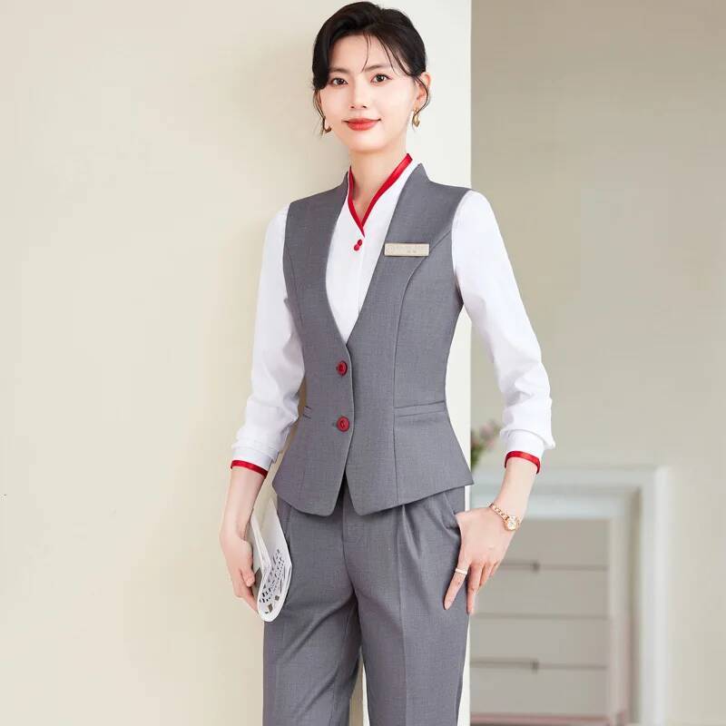 プラスサイズ 5XL フォーマルパンツスーツ エレガントスタ - Women Formal Wear Outfits のレビューと価格